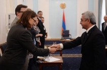 S. Sargsyan receives German Marshall Fund and Robert Bosch Stiftung members