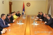 Artsakh leader hosts members of EU-Armenia Parliamentary Cooperation Committee of Armenian NA