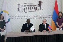 Edward Nalbandian received representatives of the PC for Ministerial conference of Francophonie