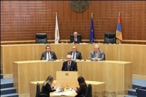 Delegation Led by the RA NA President Galust Sahakyan Meets with Yiannakis Omirou