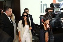 Kim Kardashian, Kanye West, Khloe Kardashian, North West are greeted with excitement as they arrive in Armenia