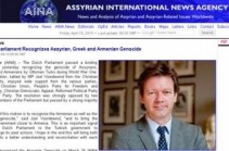 Dutch Parliament recognizes Assyrian, Greek and Armenian Genocide