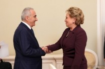 RA NA Speaker Meets with Valentina Matviyenko