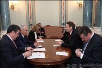 Galust Sahakyan Meets with Sergey Narishkin