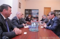 Artak Davtyan met with Manfred Grund and Volkmar Vogel