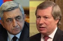 Armenian President meets with James Warlick in Washington