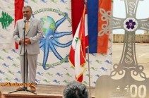 Armenian Genocide memorial cross placed underwater in Lebanon