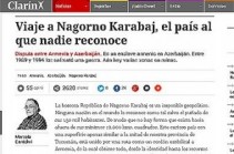 Azerbaijan seeks to censor Argentinian media covering Nagorno Karabakh Republic