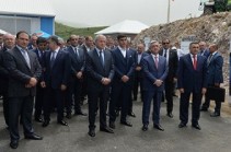 President Sargsyan attends opening of Ecofarm cattle breeding company