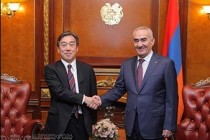 RA NA President Receives the Ambassador of Japan to the RA