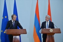 Donald Tusk: EU aims at reaching free visa regime with Armenia