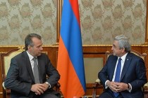 President Sargsyan meets with outgoing ambassador of Belarus