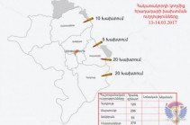 Минобороны НКР: Азербайджан нарушил режим перемирия 55 раз