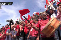 В Алеппо провели первый после освобождения города футбольный матч (Видео)