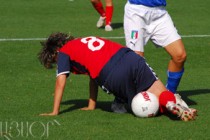 The Armenian women conceded in football 