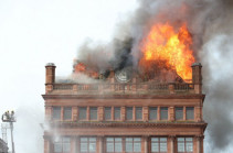 Shoppers are evacuated as Primark store in historic Belfast building is gripped by huge blaze