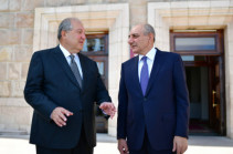 President of Armenia meets his Karabakh counterpart Bako Sahakyan