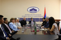 Artsakh Foreign Minister Received Baroness Caroline Cox