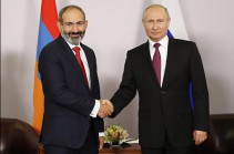 Development of allied relations goes in line with reinforcement of regional security: Russia’s Putin congratulates Armenia’s PM