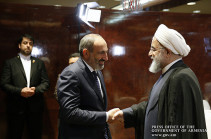 Armenia’s PM, Iran’s President discuss expansion of cooperation