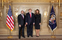 Armenia’s PM attends reception served on behalf of U.S. President Donald Trump