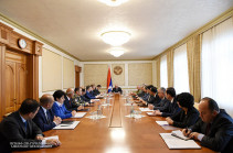 Karabakh President Bako Sahakyan convenes working consultation