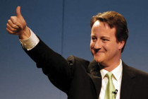 The British PM now is David Cameron