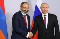 Putin says relations between Russia and Armenia are "on even keel"