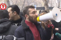 Protest actions against Manvel Grigoryan’s release continue