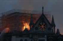 Notre-Dame cathedral: Macron pledges reconstruction after fire