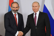 PM Nikol Pashinyan Congratulates Vladimir Putin and Dmitry Medvedev on Russia’s State Holiday