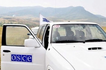 OSCE Mission conducts  planned monitoring of the ceasefire regime on the border of Artsakh and Azerbaijan