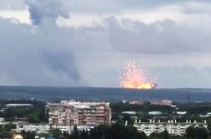 Russian military base explosion kills two, injures six