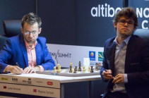 Grand Chess Tour: Левон Аронян одержал победу над чемпионом мира Магнусом  Карлсеном