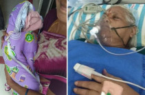 Indian woman, 73, gives birth to twin girls