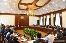 Bako Sahakyan chaired the Government’s meeting