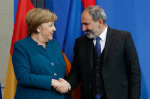 Nikol Pashinyan congratulates Angela Merkel on National Day of Germany