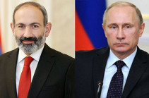 Armenia’s PM holds phone conversation with Russian president