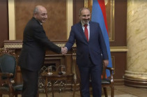 Armenia’s PM, Artsakh president meet in Yerevan (video)