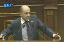 Bright Armenia faction head describes secret raise of ministers and deputy ministers' salaries as shame