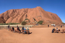 Uluru climbing ban: Tourists scale sacred rock for final time