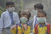 Millions of masks distributed to students in 'gas chamber' Delhi