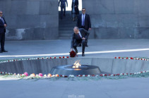 Russia’s FM pays tribute to victims of Armenian Genocide (photos)