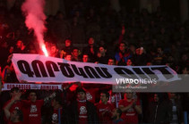 «Գործկոմ OUT».  Red Eagles-ի ակցիան՝ Հայաստան-Հունաստան խաղին