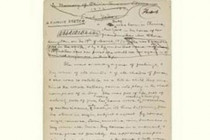 Mark Twain’s unpublished manuscript sold out in 242 500$