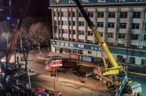 China sinkhole: Six killed as ground swallows bus