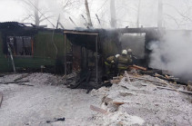 House fire in Siberian village kills eleven, injures two