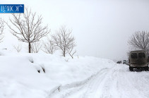 Cold atmosphere front to penetrate into Armenia’s territory from February 8; storm, snowfall are expected