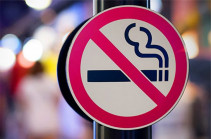 Smoking in closed public areas hence banned by law