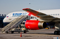 «Azur Air»-ը դարձել է ռուսական առաջին ավիաընկերությունը, որը դադարեցրել է բոլոր թռիչքները COVID-19-ի պատճառով